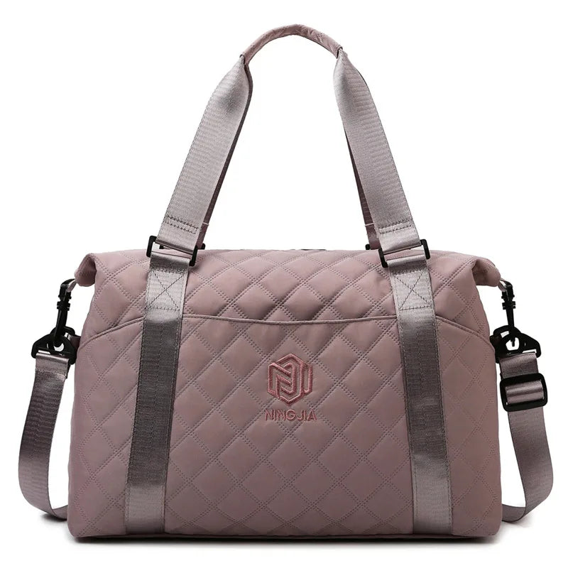 Large Capacity Outdoor Travel Bag Waterproof Luggage Handbag Women Shoulder Bag Oxford Men Sports Gym Bag Female Crossbody Bags